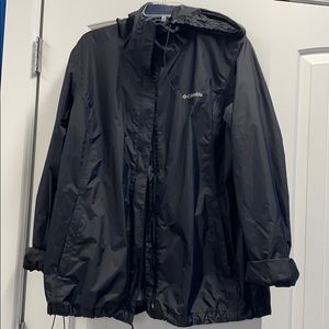 Columbia waterproof rain jacket like new